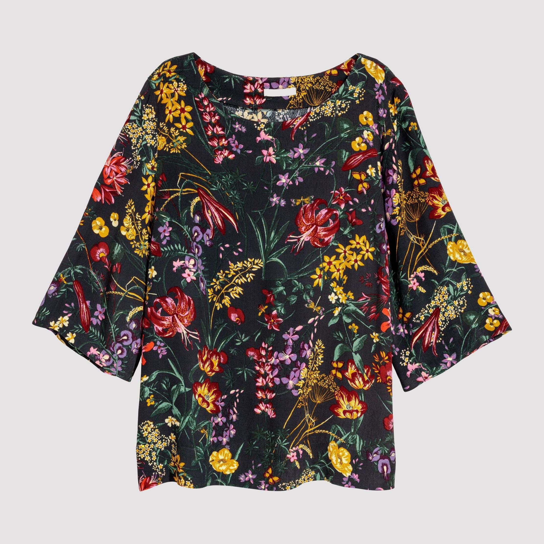 

Блузка H&M 6168497-AAUU 38 Хаки