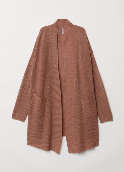 

Кардиган H&M L кофейно-розовый (1099-804)