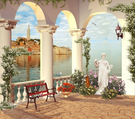 

Фотообои Фрески 'Арка' (4899) , Холст