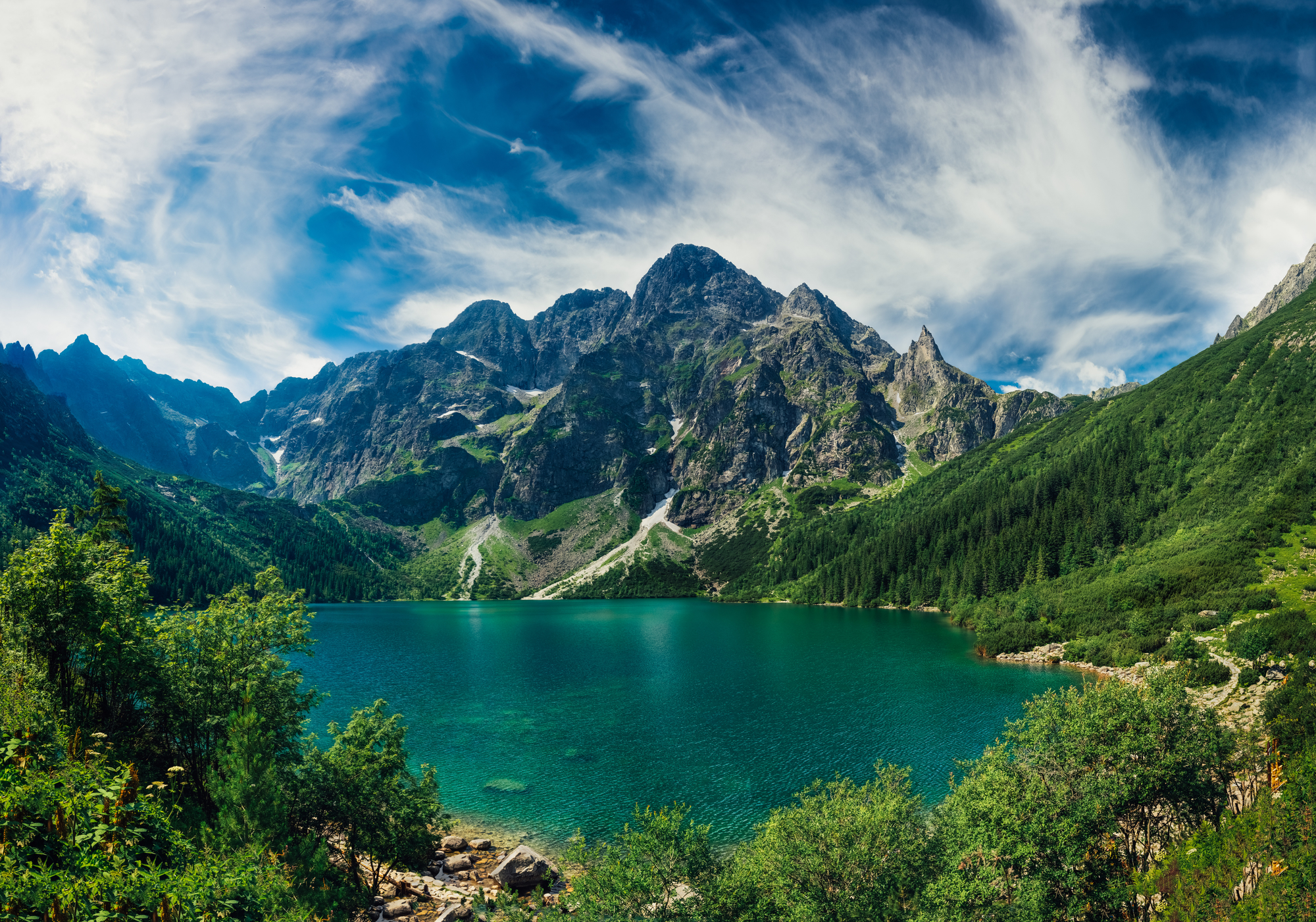 

Фотообои Природа 'Озеро в горах' (5010) , Холст