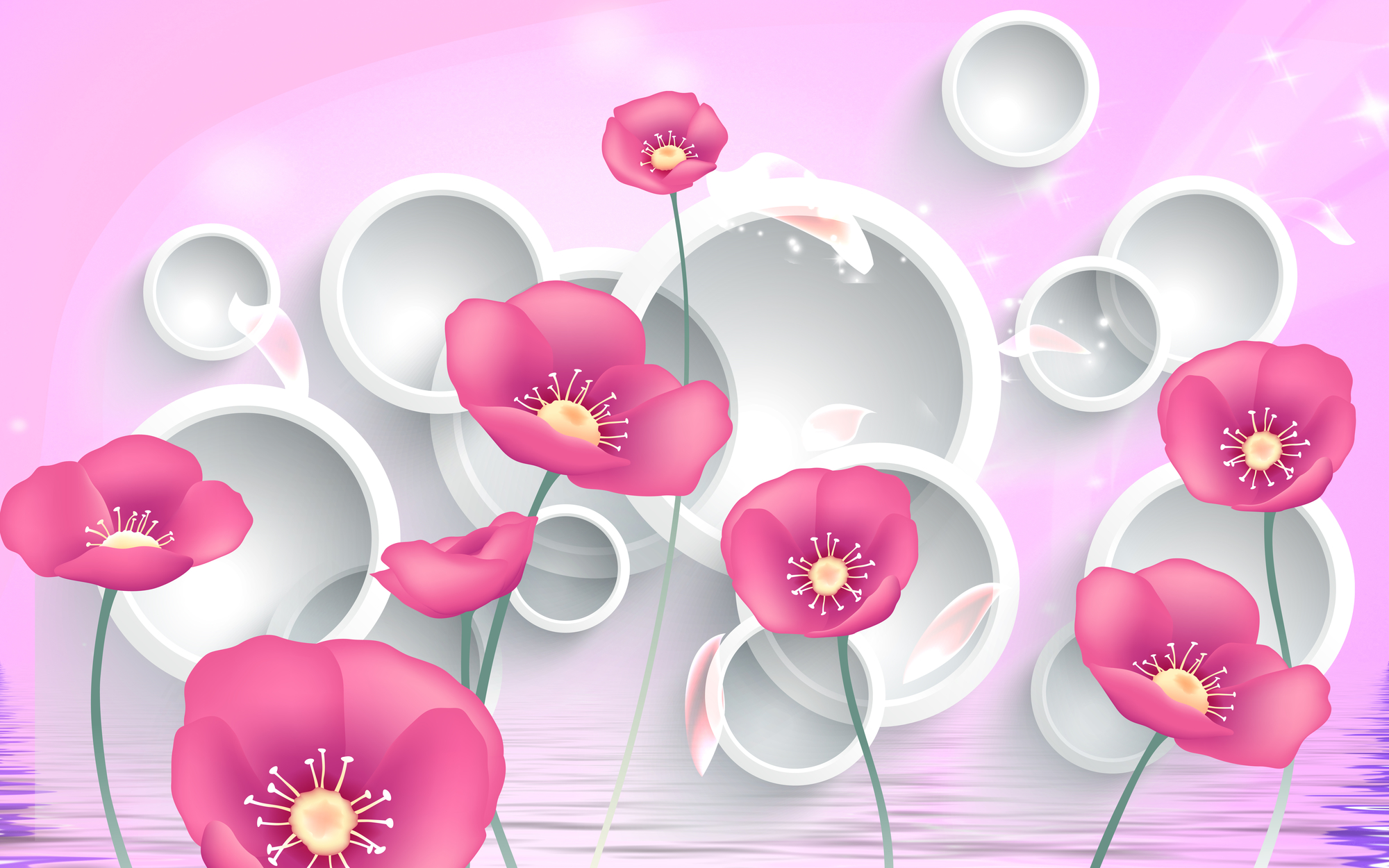 

Фотообои 3D '3D маки' (3291) , Классик