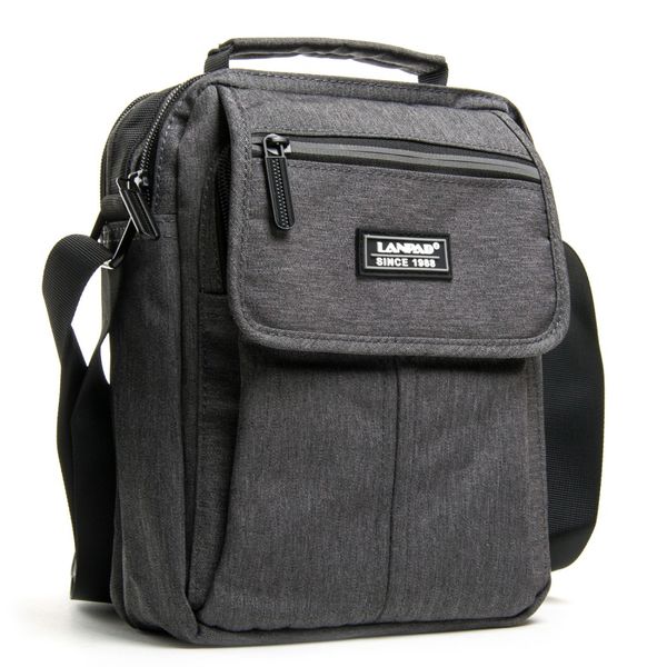 

Мужская сумка через плечо Lanpad 1892 grey