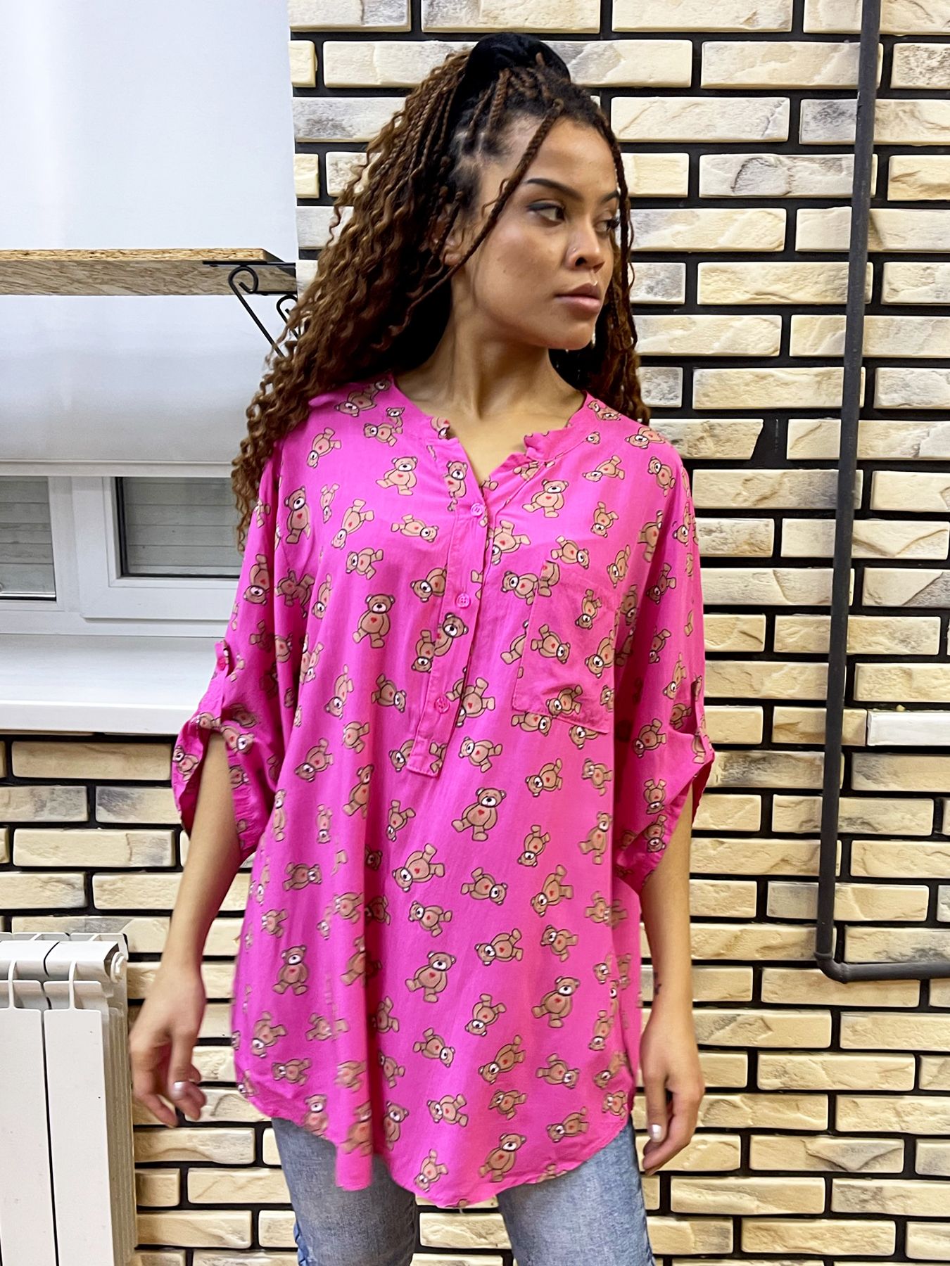 

Рубашка CASSO 1701-03.456 р.Oversize