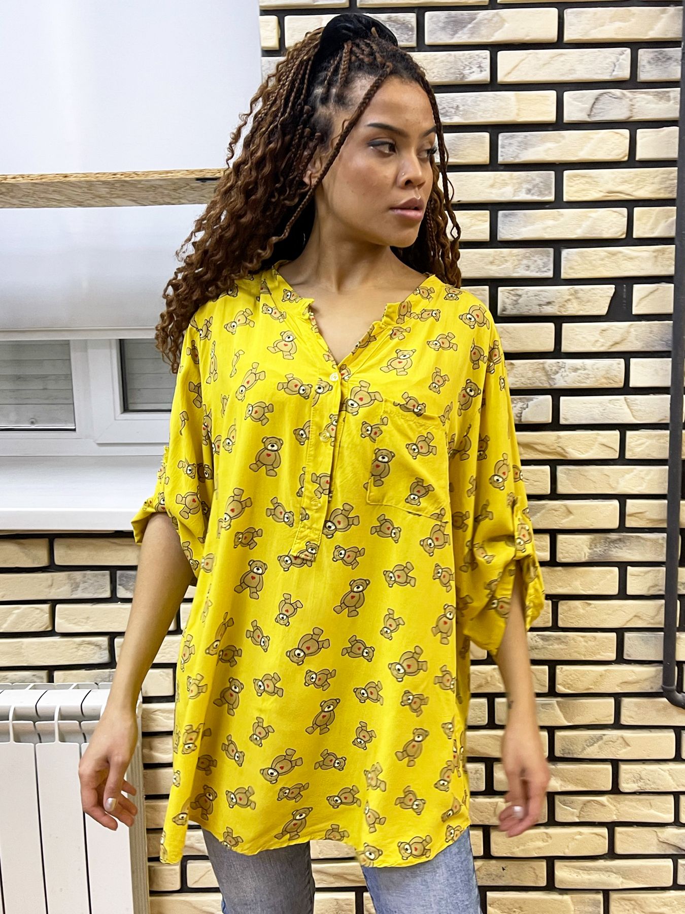 

Рубашка CASSO 1701-03.387 р.Oversize