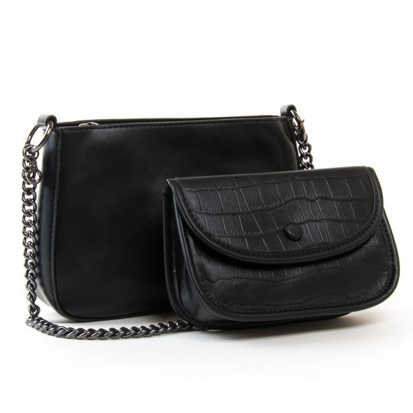 

Женская сумка из кожзама FASHION 01-02 6900 black