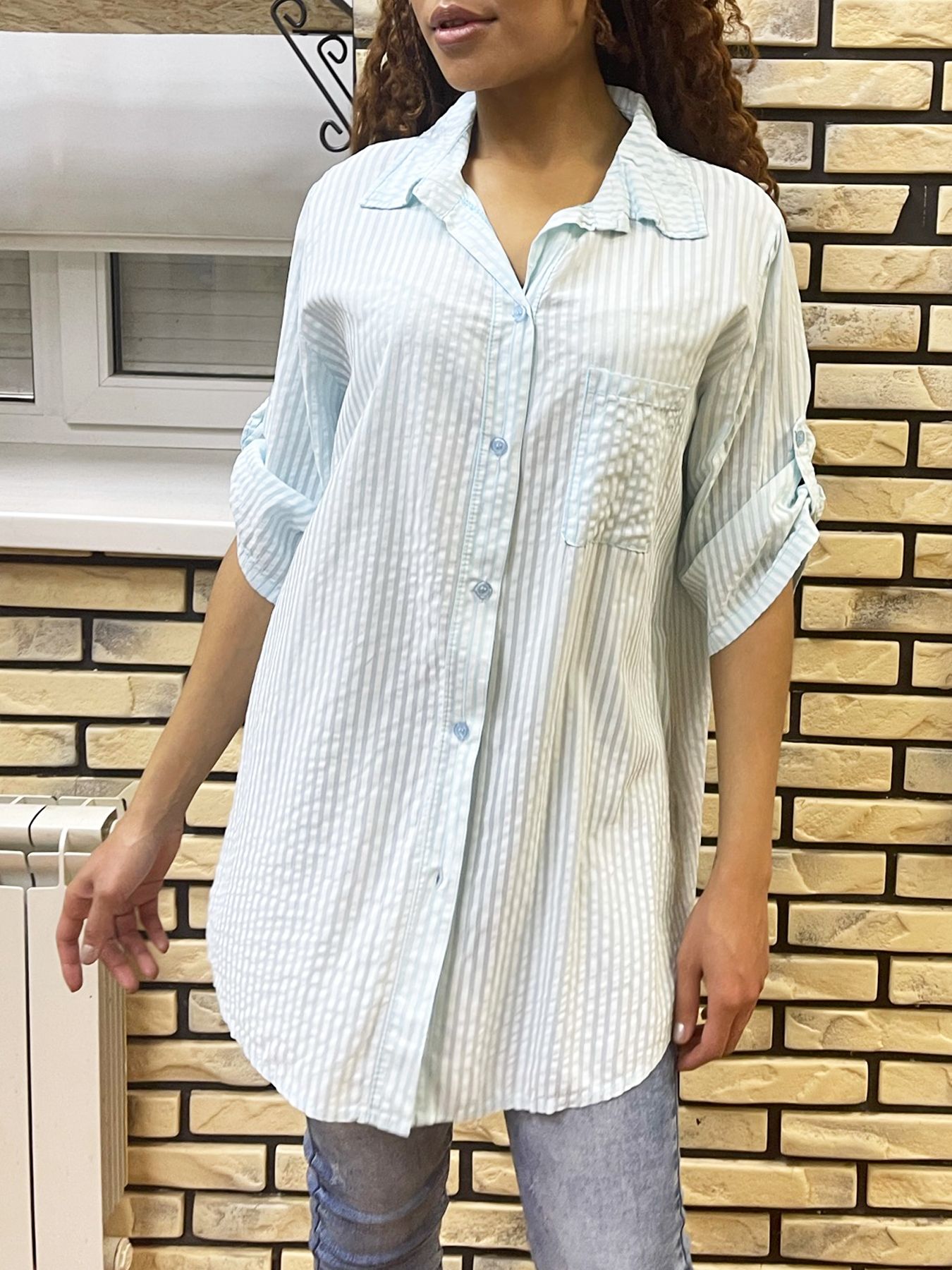 

Рубашка CASSO 1701-04.378 р.Oversize