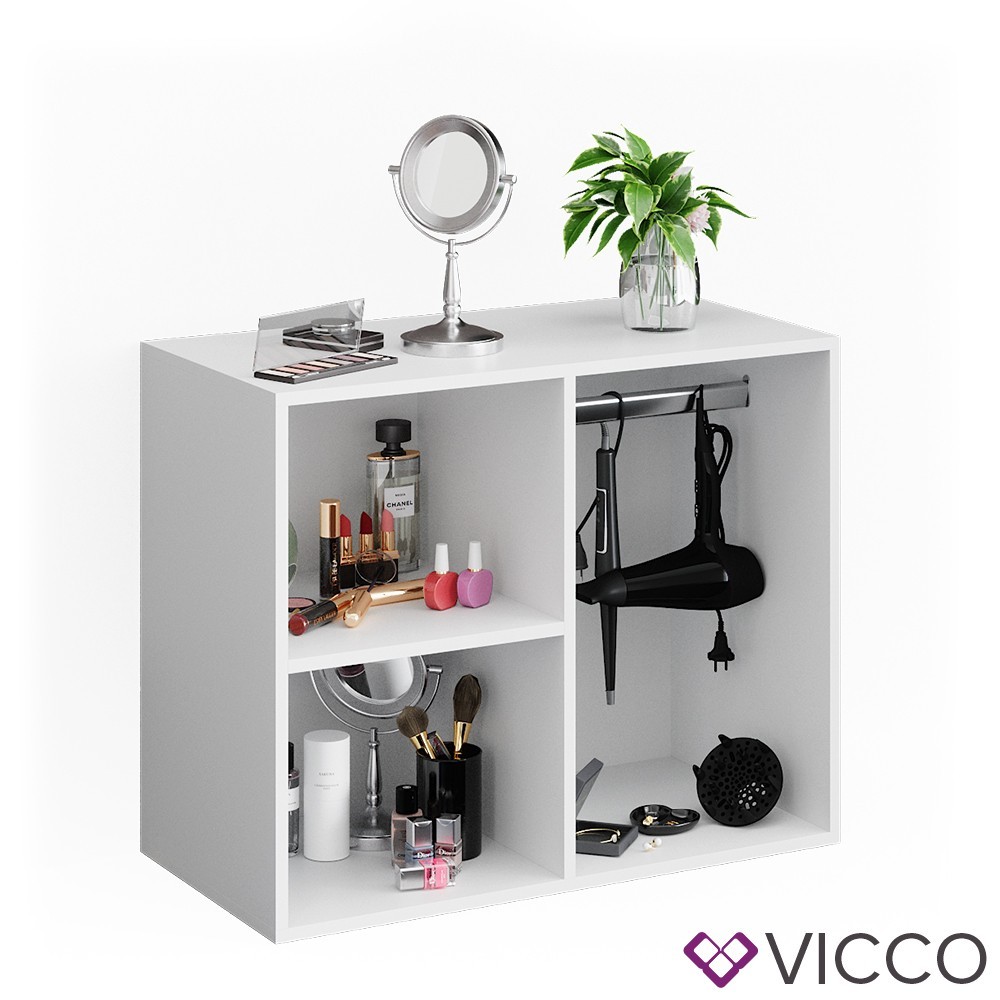 

Шкафчик для туалетного столика Vicco Isabelle 80х65, белый