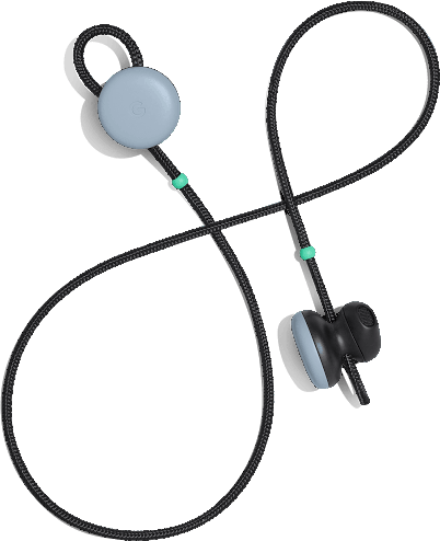 

Наушники Google Pixel Buds Kinda Blue синий