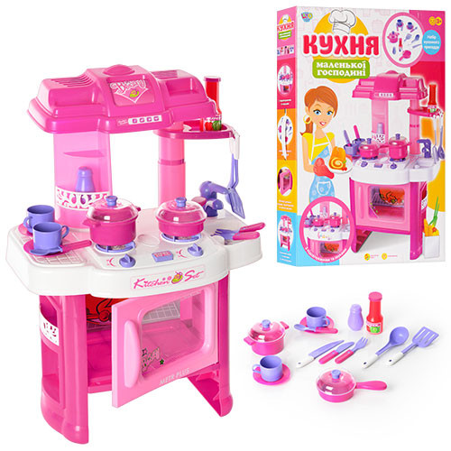 

Детский игровой набор Кухня Limo Toy 008-26 с посудой KTCH14503