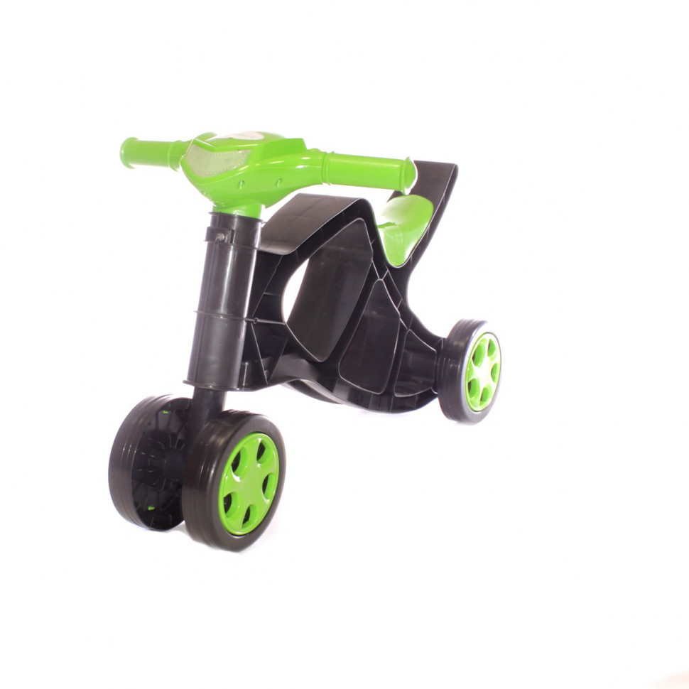 

Беговел Минибайк DOLONI TOYS 0136/01 черный с зелёным