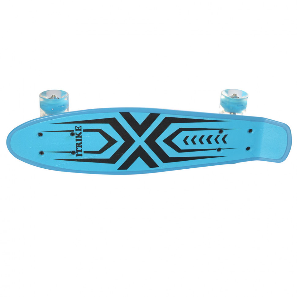 

Детский скейт Пени Борд MAXLEND MS 0749-1 с светящимися колесами (Синий) SKT12537s14055