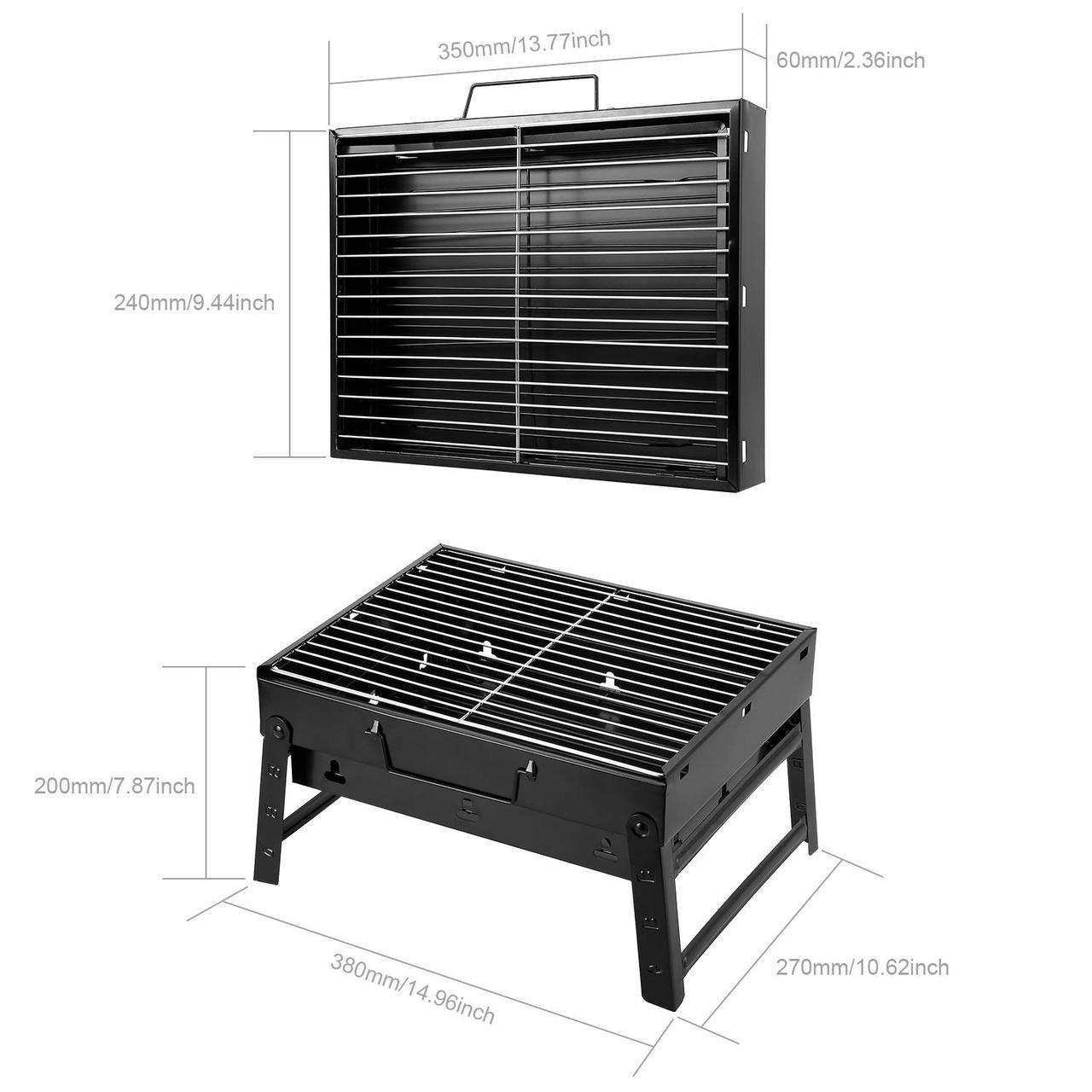 

Мангал разборной усиленый BBQ Grill Xs black (BQ-4340)