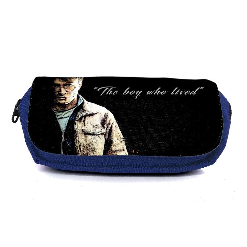 

Школьный пенал Гарри Потер органайзер универсальный (Harry Potter-0024-blue) синий