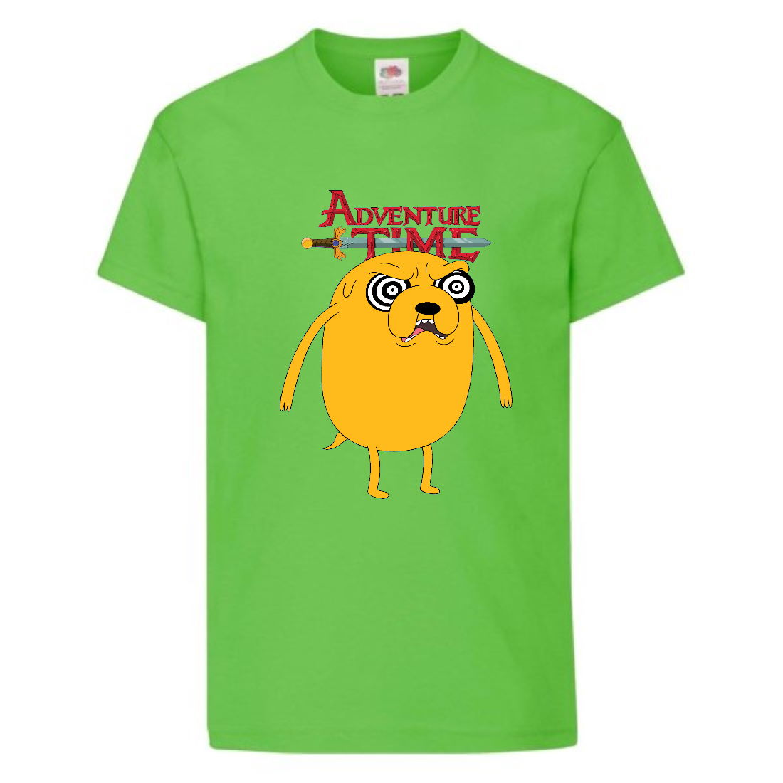 

Футболка детская Время Приключений 003 (Adventure Time) светлозеленая (ADT lgrn 003) 128 см