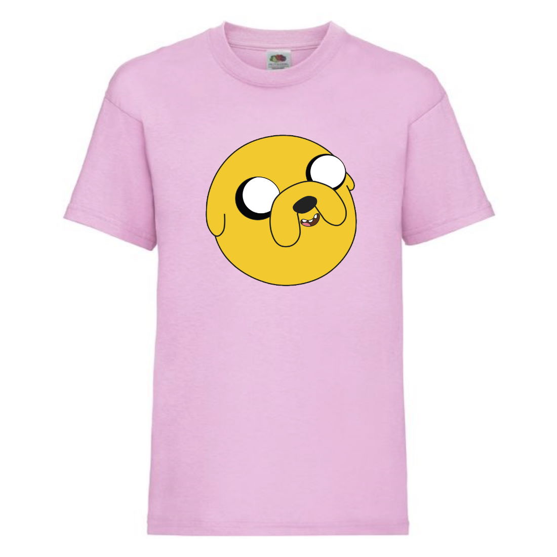 

Футболка детская Время Приключений 0011 (Adventure Time) светлорозовая (ADT lpn 0011) 140 см