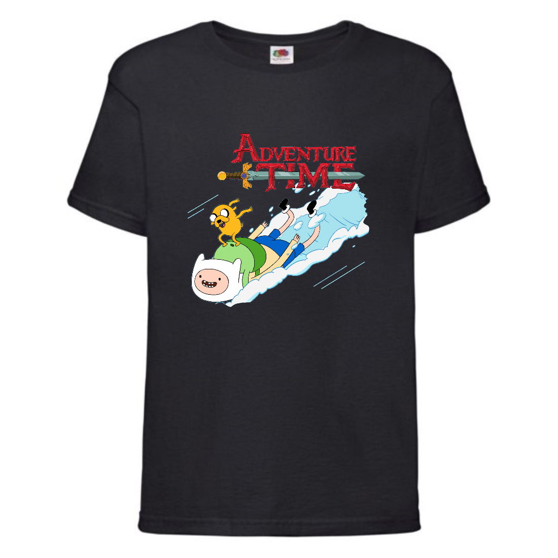 

Футболка детская Время Приключений 005 (Adventure Time) черная (ADT blc 005) 104 см