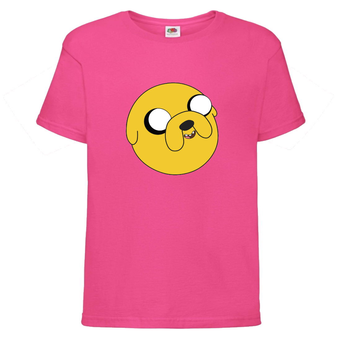 

Футболка детская Время Приключений 0011 (Adventure Time) розовая (ADT pnc 0011) 140 см