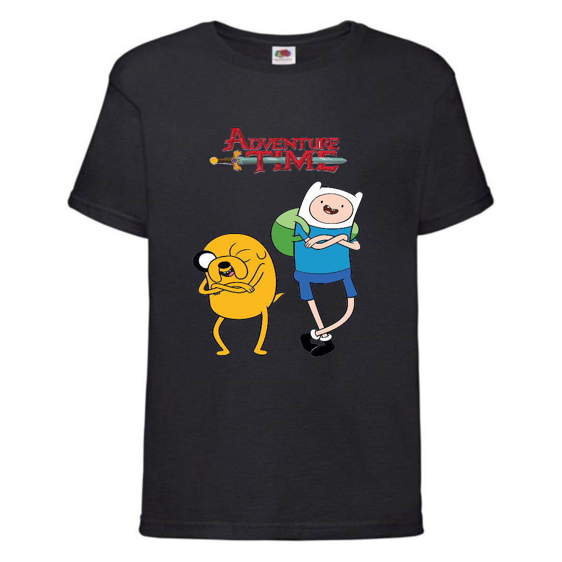 

Футболка детская Время Приключений 0013 (Adventure Time) черная (ADT blc 0013) 140 см