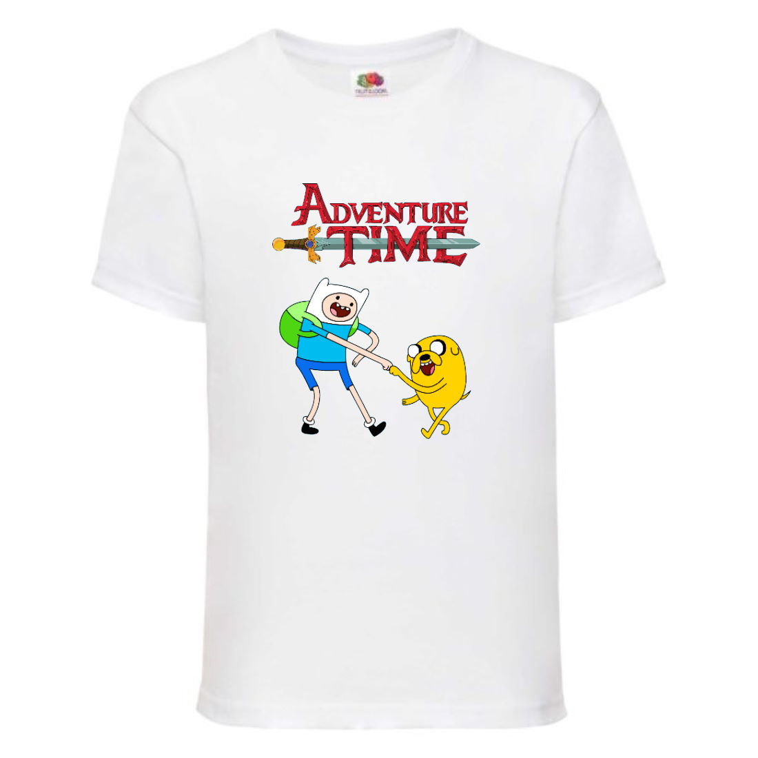 

Футболка детская Время Приключений 0017 (Adventure Time) белая (ADT wh 0017) 164 см