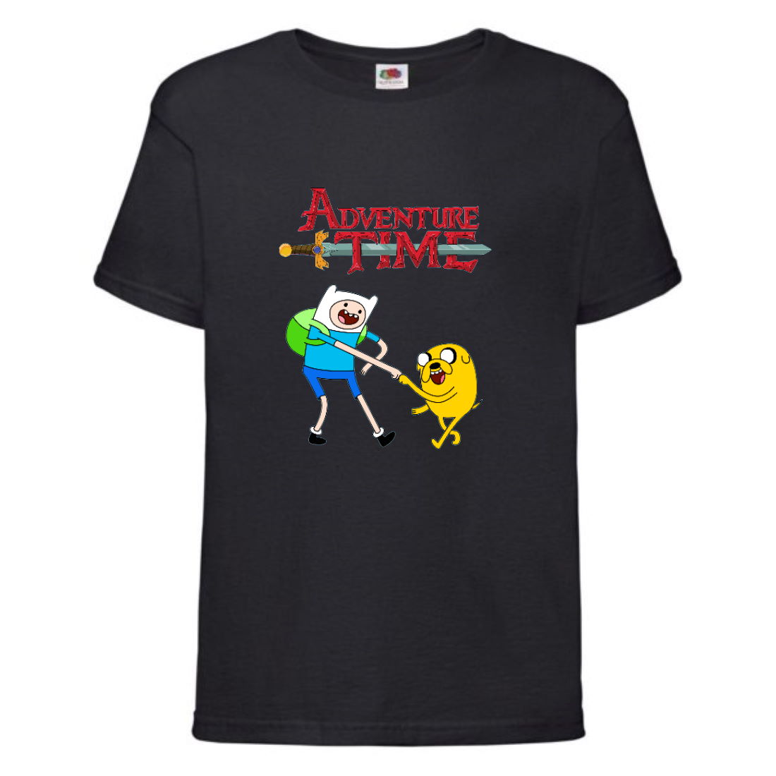 

Футболка детская Время Приключений 0017 (Adventure Time) черная (ADT blc 0017) 128 см