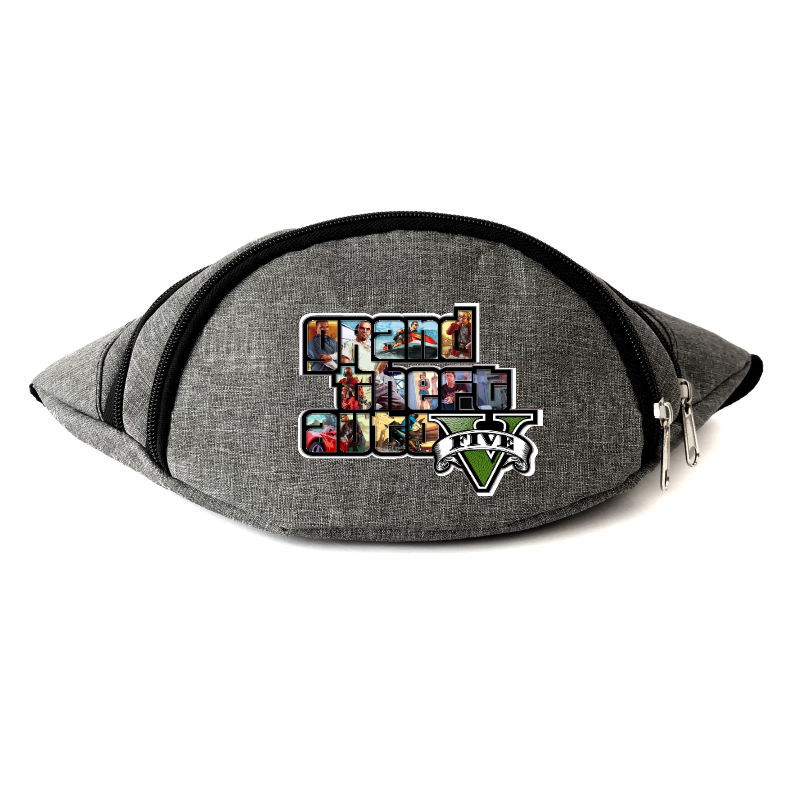 

Сумка Бананка GTA на пояс Cappuccino (gta 001-gray) серый