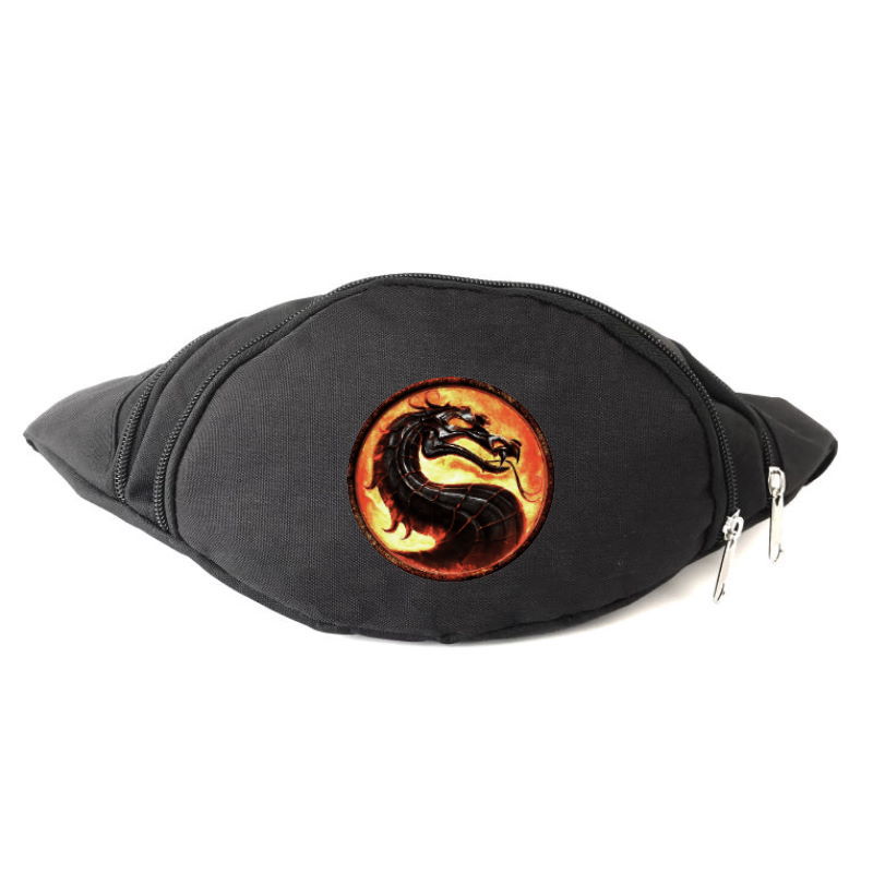 

Сумка Бананка Мортал Комбат на пояс Cappuccino (Mortal Combat 002-black) черный