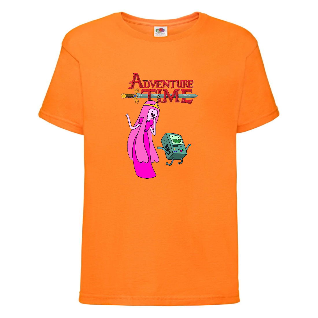

Футболка детская Время Приключений 0025 (Adventure Time) оранжевая (ADT orn 0025) 116 см