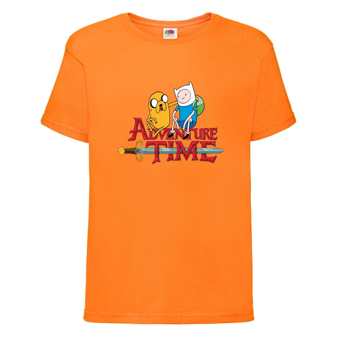 

Футболка детская Время Приключений 0027 (Adventure Time) оранжевая (ADT orn 0027) 140 см