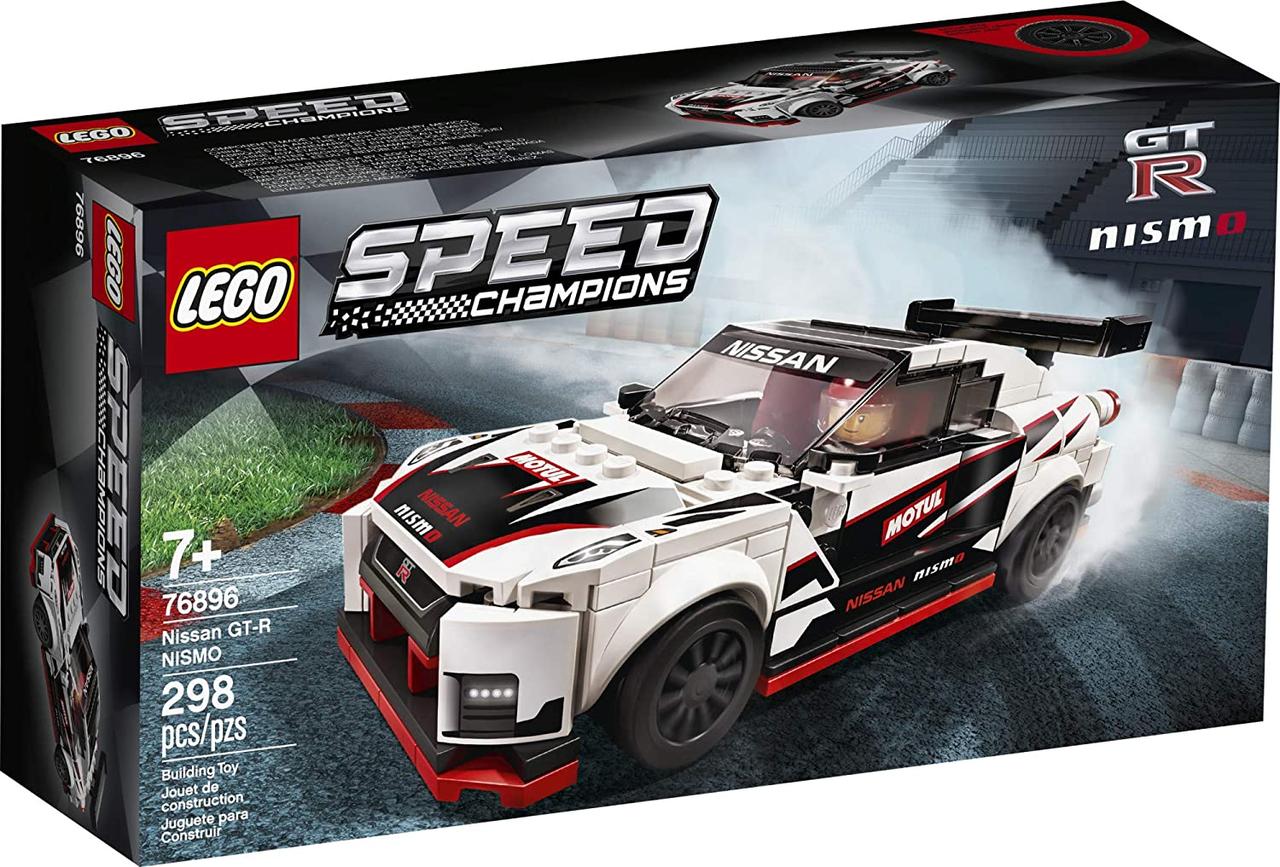 

Конструктор LEGO Speed Champions Nissan GT-R NISMO 298 деталей (76896)