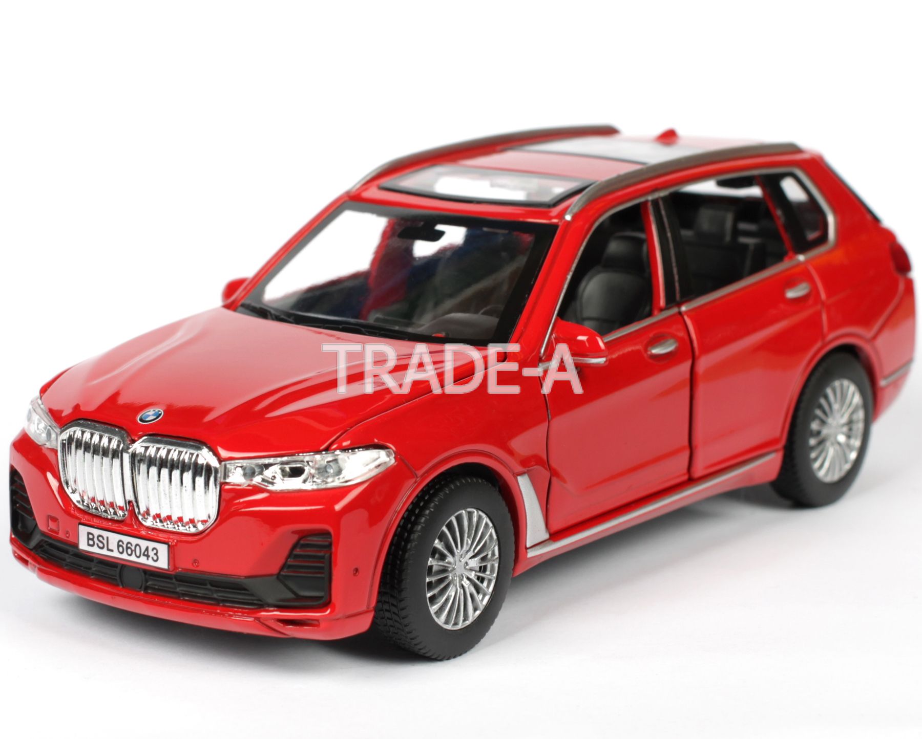 

Машинка Автопром 6612 BMW X7 (G07) 1:32 красная