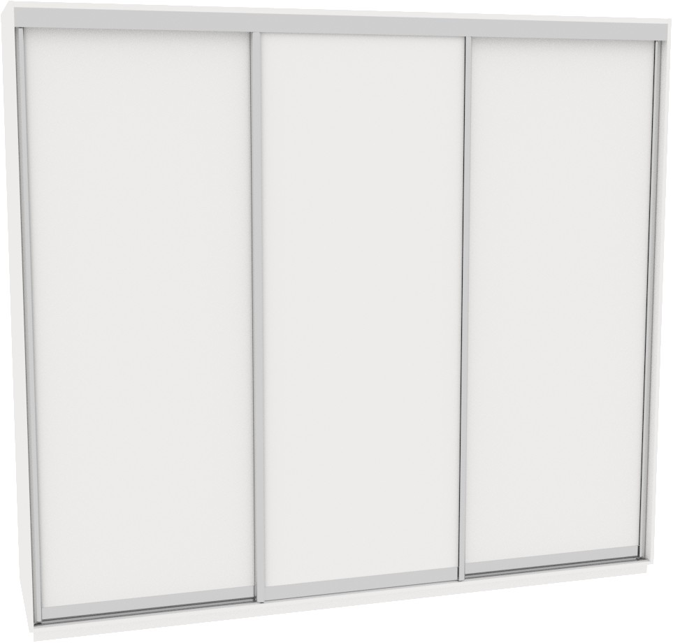 

Шкаф-купе ДОМ В276 Белый ДСП 270x60x220