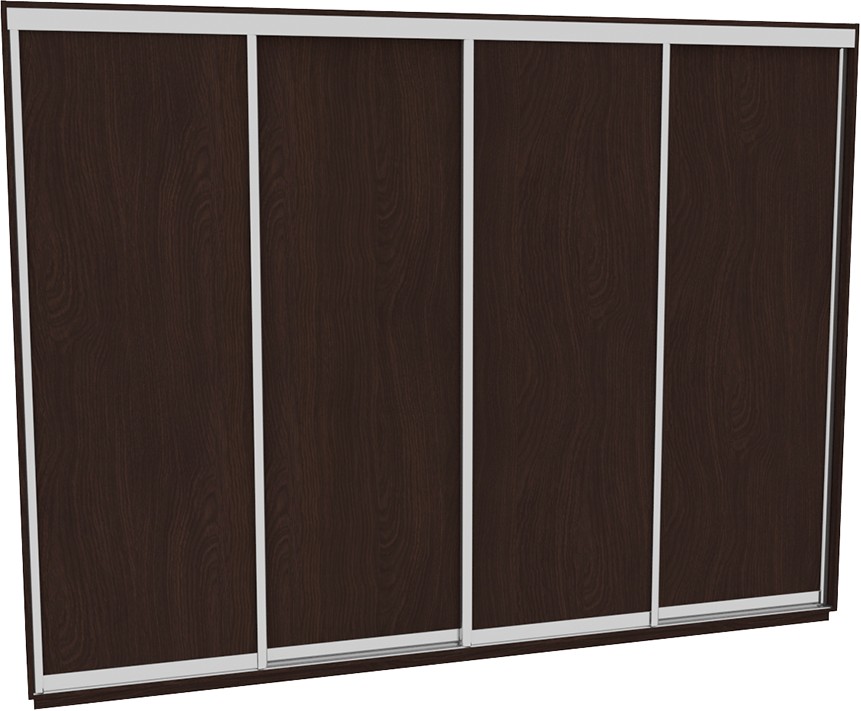 

Шкаф-купе ДОМ В356 Венге ДСП 350x60x220