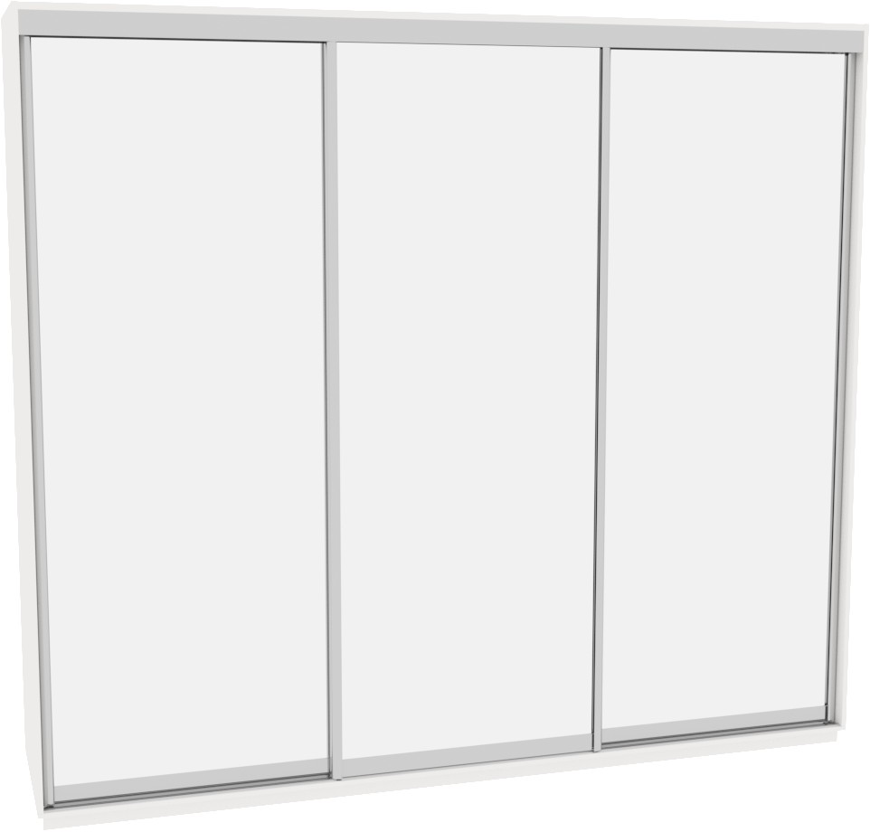 

Шкаф-купе ДОМ В276 Белый Зеркало 270x60x220