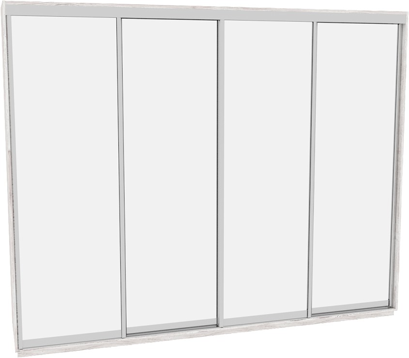 

Шкаф-купе ДОМ В326 Аляска Зеркало 320x60x220