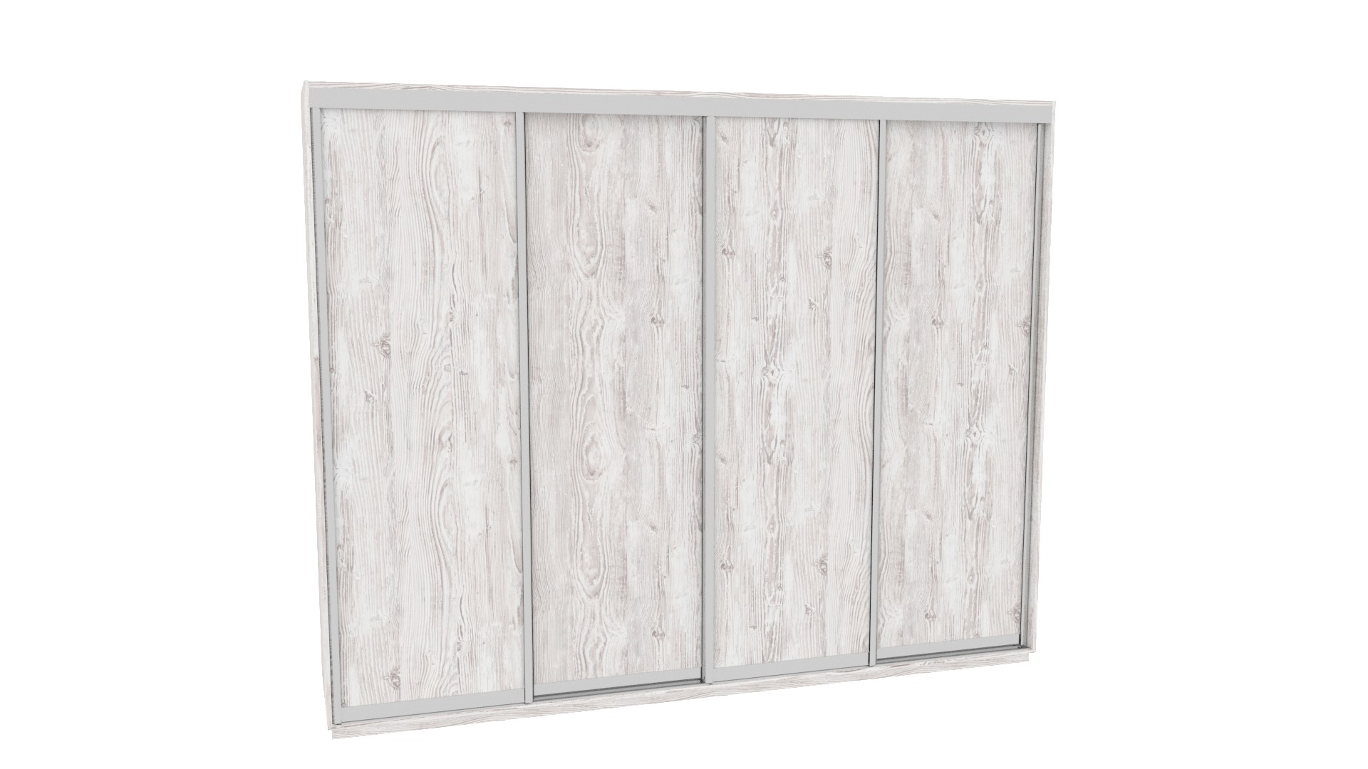 

Шкаф-купе ДОМ ВН376 Аляска ДСП 370x60x220