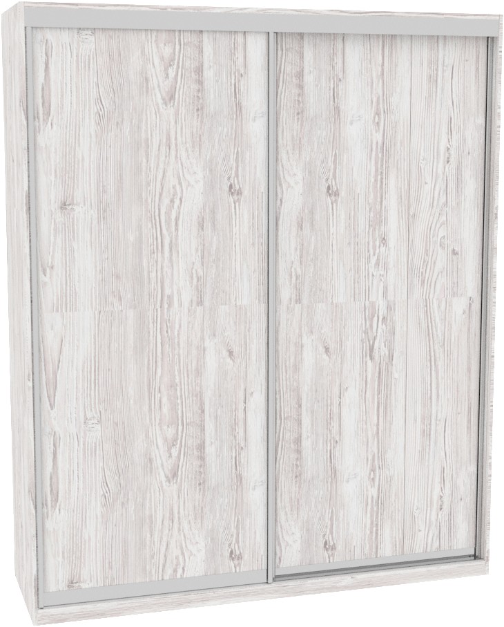 

Шкаф-купе ДОМ ВН206 Аляска ДСП 200x60x220