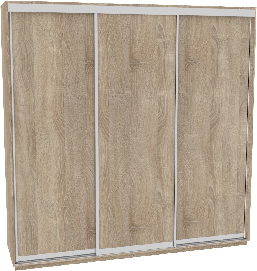 

Шкаф-купе ДОМ В256 Дуб сонома ДСП 250x60x220
