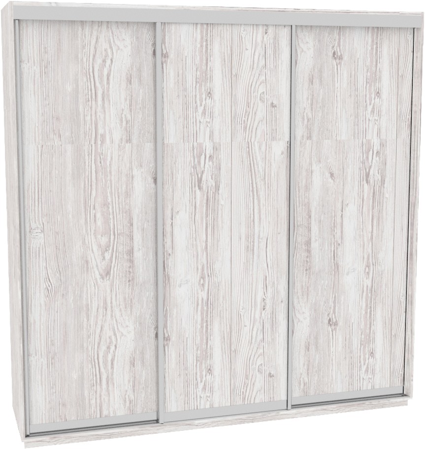 

Шкаф-купе ДОМ В256 Аляска ДСП 250x60x220