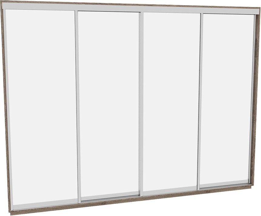 

Шкаф-купе ДОМ В406 Дуб сонома трюфель Зеркало 400x60x220