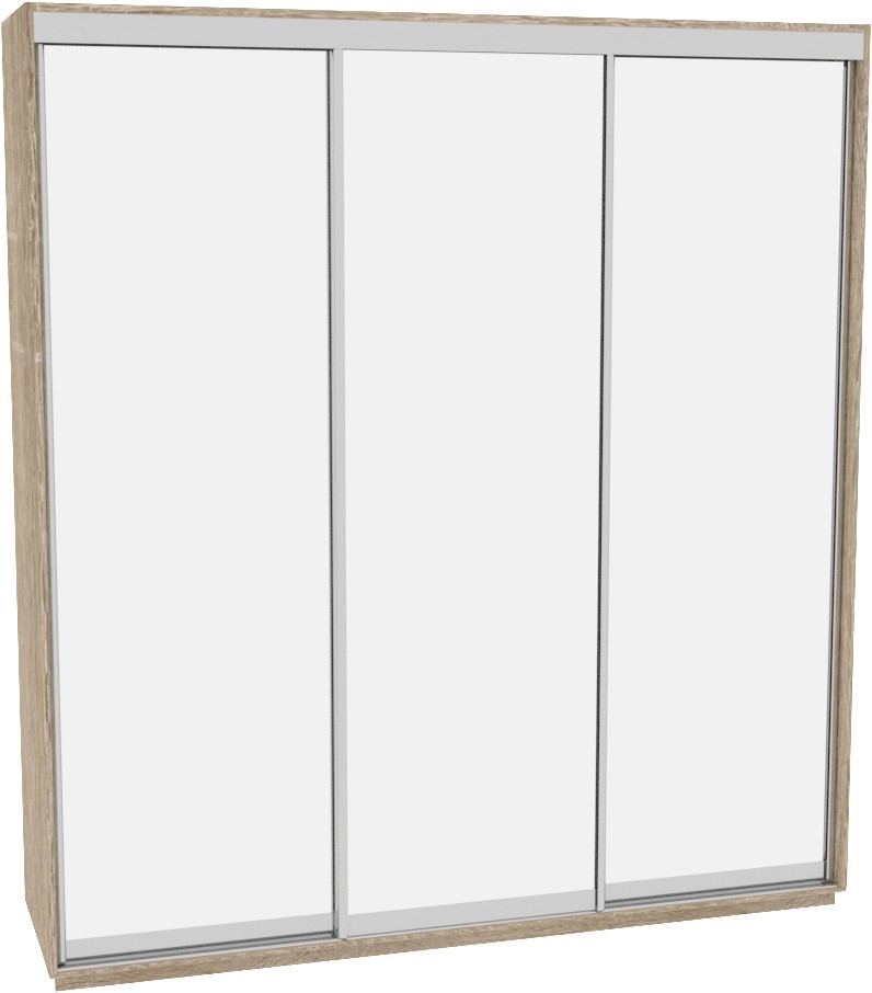 

Шкаф-купе ДОМ В216 Дуб сонома Зеркало 210x60x220