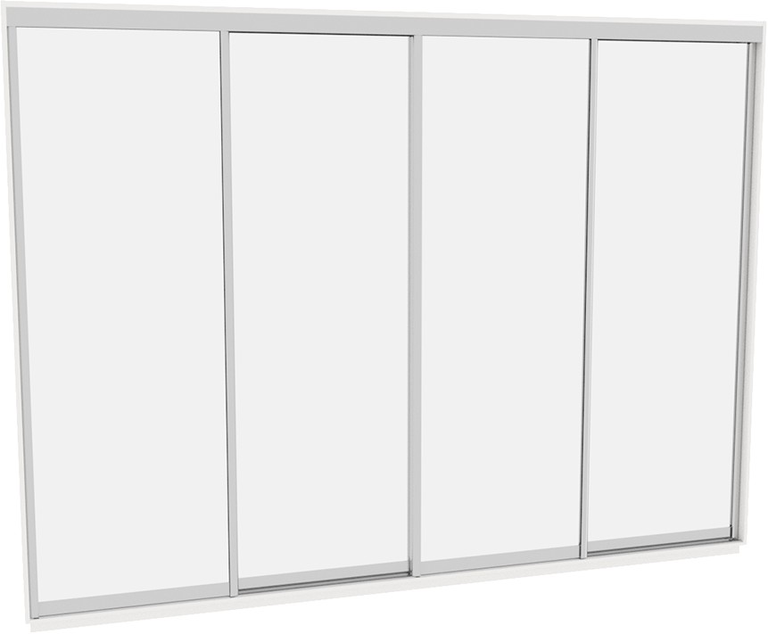 

Шкаф-купе ДОМ В406 Белый Зеркало 400x60x220
