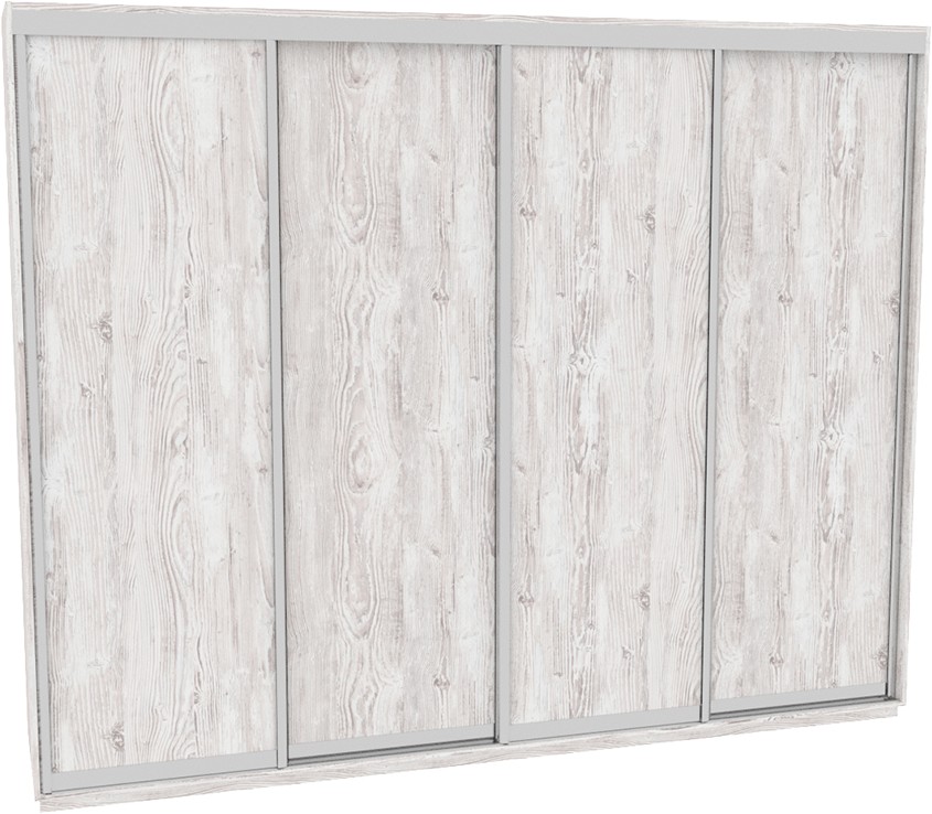 

Шкаф-купе ДОМ В346 Аляска ДСП 340x60x220