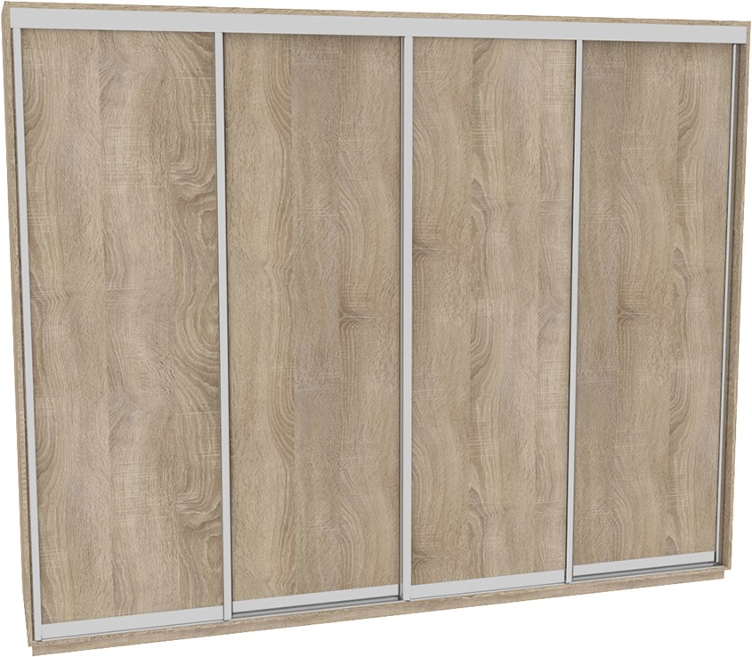 

Шкаф-купе ДОМ В336 Дуб сонома ДСП 330x60x220