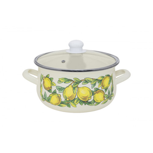 

Кастрюля с крышкой Infinity Lemon 6625139 (22см/4.8л)