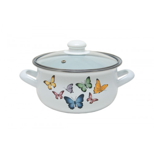 

Кастрюля с крышкой Infinity Butterflies 6529090 (22см/4.8л)