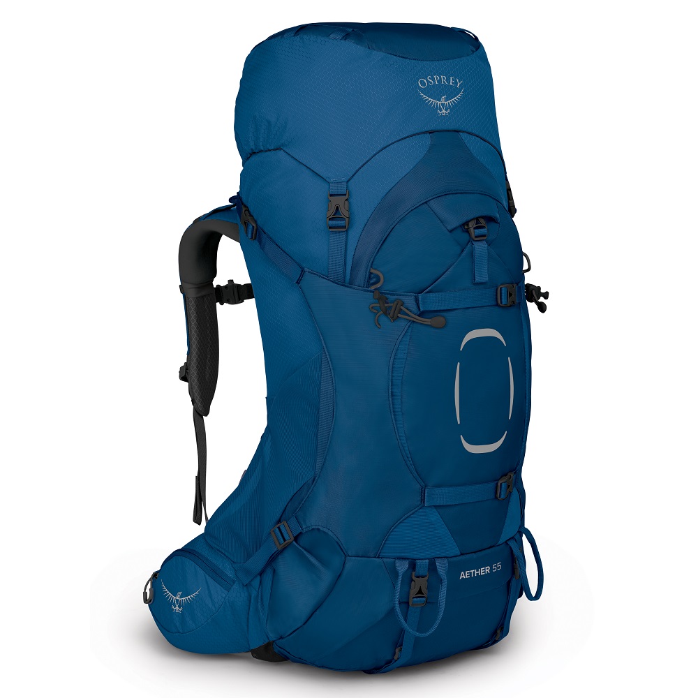 

Рюкзак Osprey Aether 55 L/XL синій