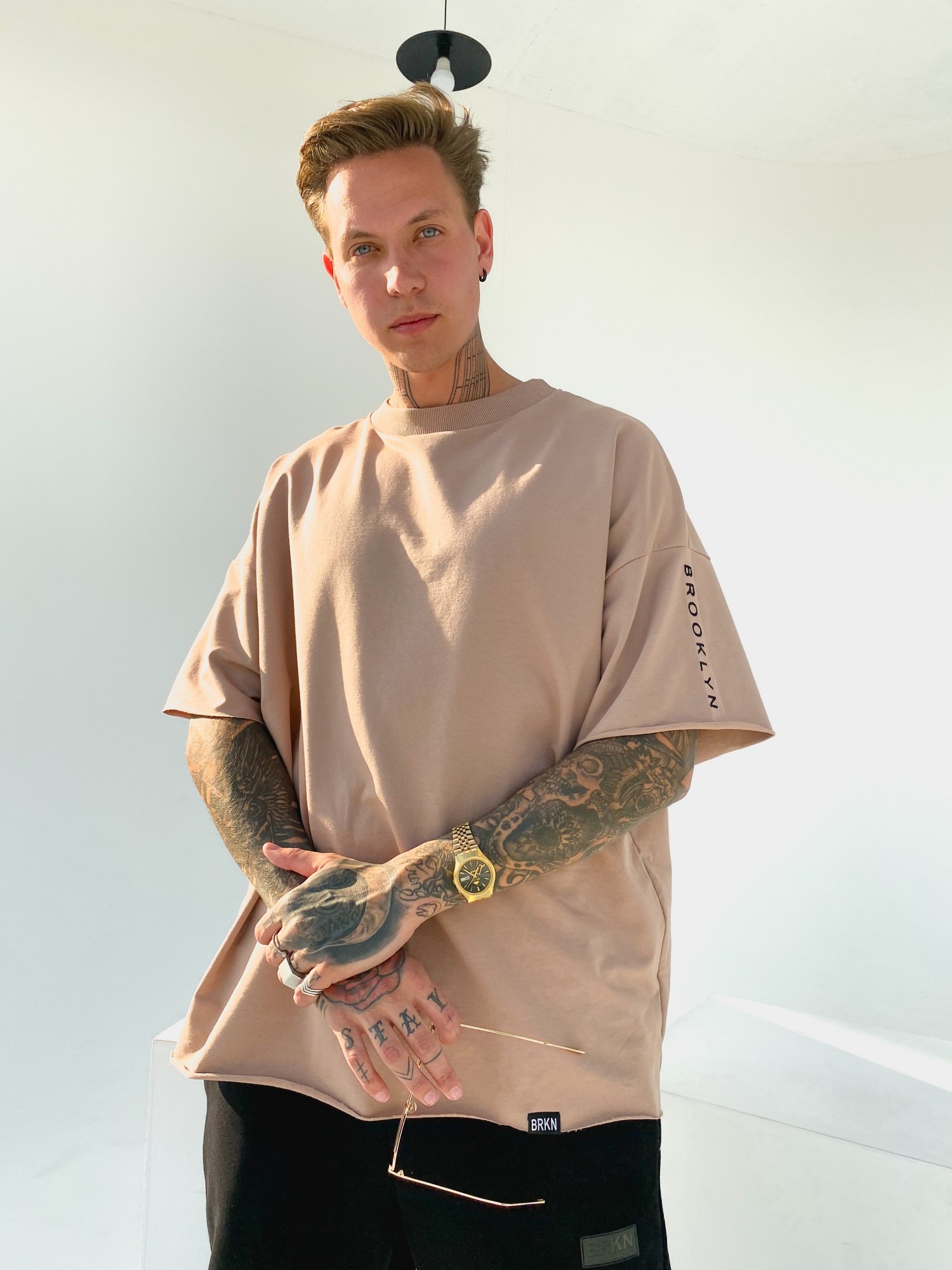 

Футболка B.N.Y Loose Fit М кофе 20725