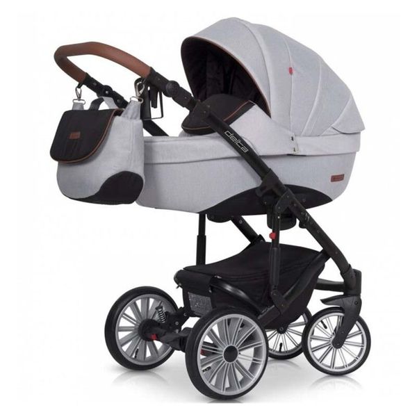 

Универсальная коляска 2 в 1 Euro-Cart Delta Grey Fox