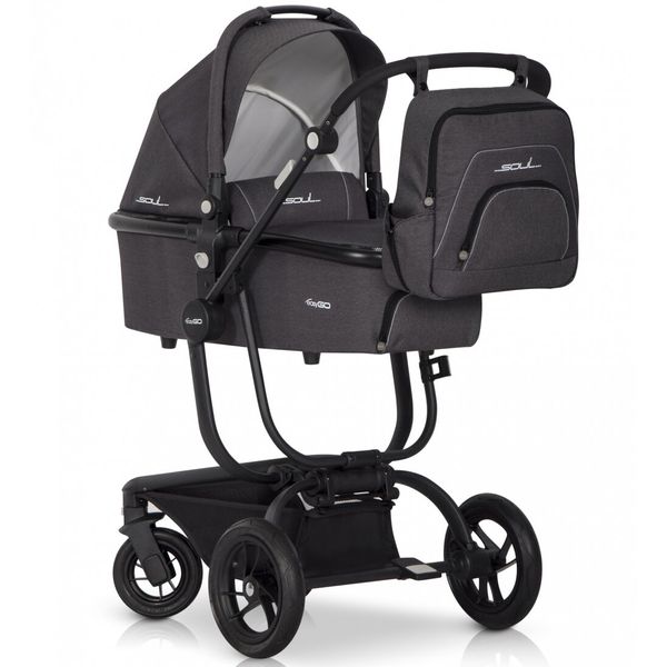 

Универсальная коляска EasyGo Soul Anthracite