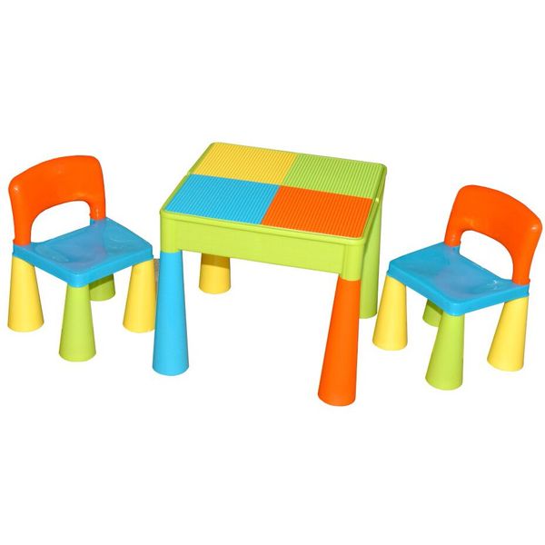 

Столик Tega Mamut с двумя стульчиками Multicolor